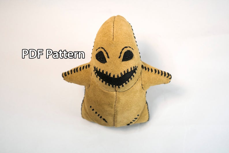 Выкройка игрушка из кожи Oogie Boogie Doll (Кукла Уги-Буги)